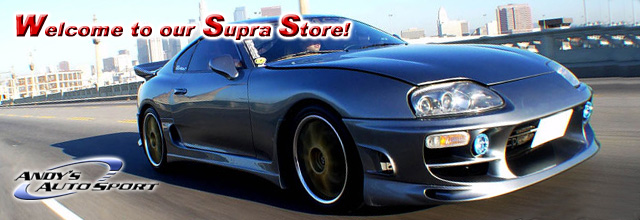 Welcome to the Toyota Supra Tuning Superstore at Andy's Auto Sport