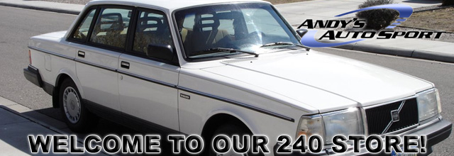 Welcome to the Volvo 240 Tuning Superstore at Andy's Auto Sport