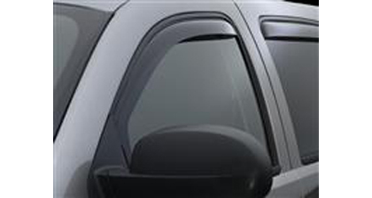 Weathertech Rear Window Deflectors - Rear (Dark Smoke)
