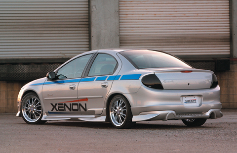 2003-9999 Dodge Neon Xenon Body Kit - Rear Valance w/ Optional Dual Exhaust 2003-9999 Dodge Neon Xenon Body Kit - Rear Valance w/ Optional Dual Exhaust