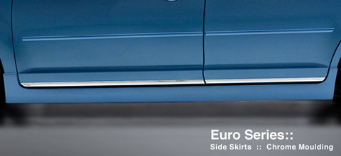 3D Carbon Euro Series Side Skirt, Right (Urethane)