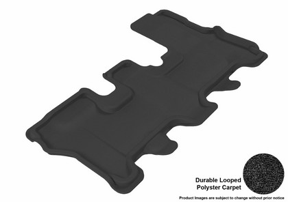 3D Maxpider Classic Floormat - Black - Row 3 (1-Piece)