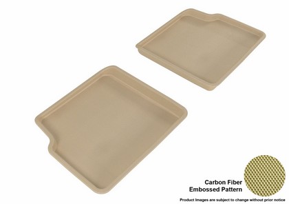 3D Maxpider Kagu Floormat - Tan - Row 2 (2-Piece)