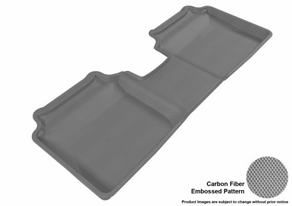 3D Maxpider Kagu Floormat - Gray - Row 2 (1-Piece)