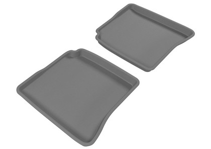 3D Maxpider Kagu Floormat - Gray - Row 2 (2-Piece)