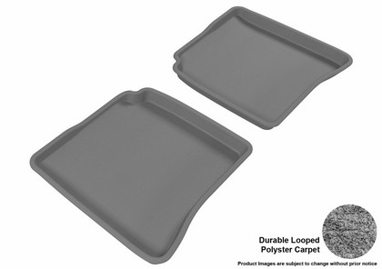 3D Maxpider Classic Floormat - Gray - Row 2 (2-Piece)