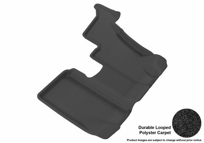 3D Maxpider Classic Floormat - Black - Row 3 (1-Piece)