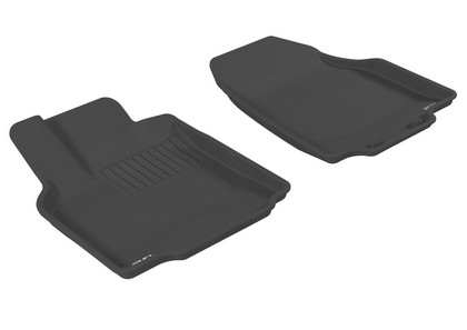 3D Maxpider Kagu Floormat - Black - Row 1 (2-Piece)