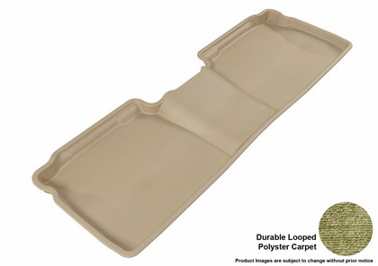 3D Maxpider Classic Floormat - Tan - Row 2 (1-Piece)