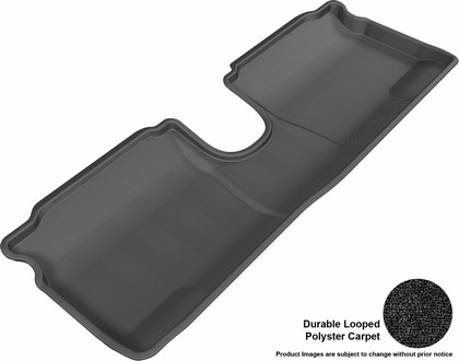 3D Maxpider Classic Floormat - Black - Row 2 (1-Piece)