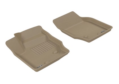 3D Maxpider Kagu Floormat - Tan - Row 1 (2-Piece)