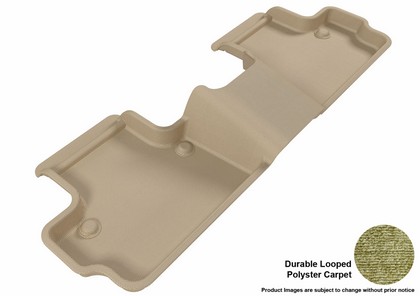 3D Maxpider Classic Floormat - Tan - Row 2 (1-Piece)
