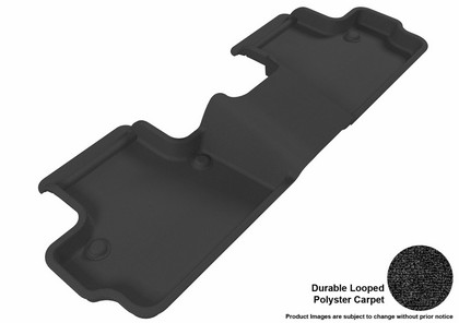 3D Maxpider Classic Floormat - Black - Row 2 (1-Piece)