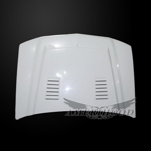 AmeriHood Fiberglass Hood  -- Type-E Style Functional Ram Air