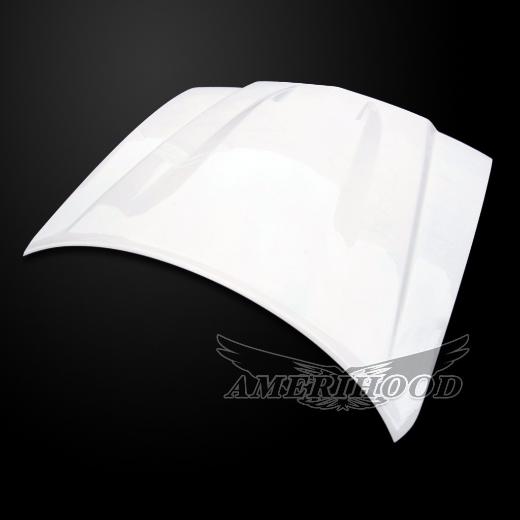 AmeriHood Fiberglass Hood  -- Type-SRT2 Style Functional Ram Air