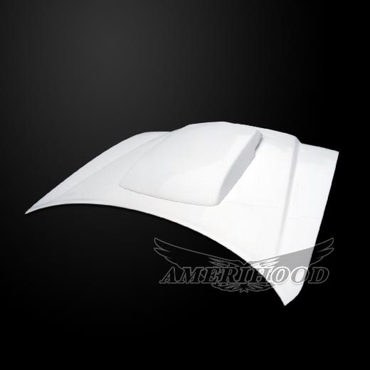 AmeriHood Fiberglass Hood  -- Type-TA Style Functional Ram Air