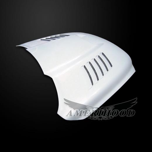 AmeriHood Fiberglass Hood  -- Type-SSK Style Functional Ram Air
