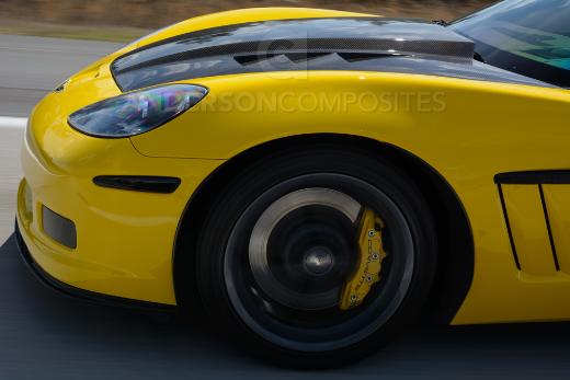 Anderson Composites Carbon Fiber Hood - TS Type