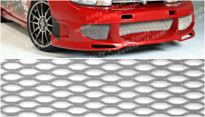 Andy's Auto Sport Grille Mesh - Aluminum