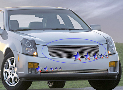 APS Polished Aluminum Main Upper Grille