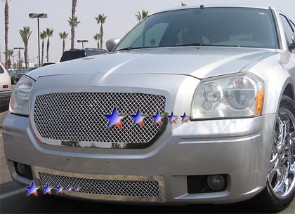 APS Chrome Stainless Steel Main Upper Grille