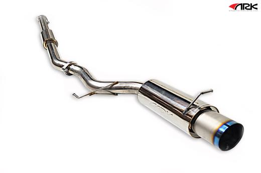 ARK NS-II Exhaust System - Burnt TI Slip Tip