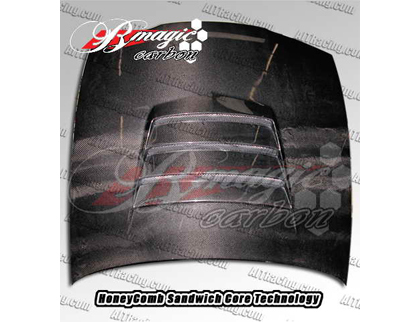 B-Magic Carbon Fiber Hoods - Battle Series