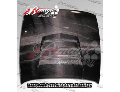 B-Magic Carbon Fiber Hoods - Battle Series