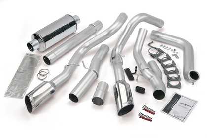 Banks Monster Exhaust - Diesel Duals (Black Stainless Steel Tips)