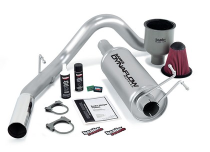 Banks Stinger System - Single Exhaust (Black Stainless Steel Tip)