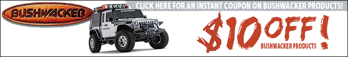 $10 off any Bushwacker product