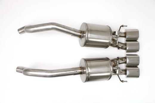 B&B Performance Fusion Bi-Modal Exhaust System w/ NPP, Quad 4.5