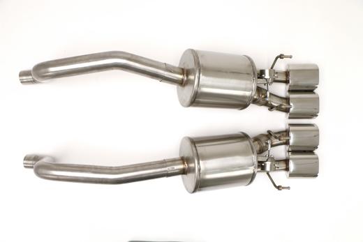 B&B Performance Fusion Bi-Modal Exhaust System w/ NPP, Quad 4.5