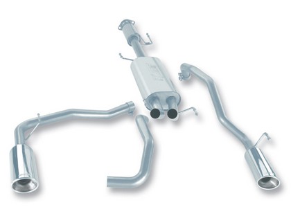 Borla Stainless Steel Cat-Back Exhaust System, Pipe Diameter 2.25