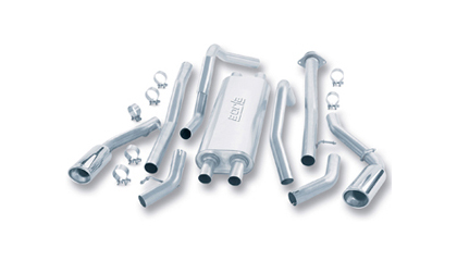 Borla Exhaust Systems - Rear Tip Exit w/ Tip Style 11