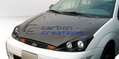 07 Ford focus carbon fiber hood #9