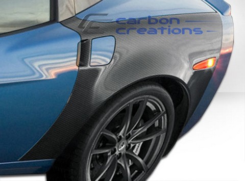Carbon Creations ZR Edition Fenders, Rear (Carbon Fiber)