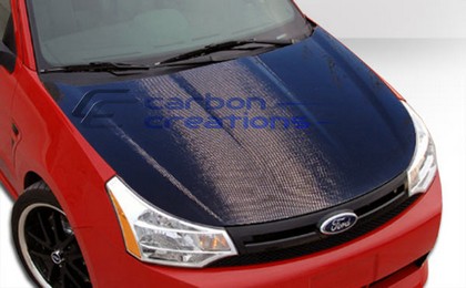 2005 Ford focus carbon fiber hood #5