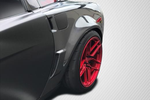 Carbon Creations ZR2 Rear Fenders - 2 Piece
