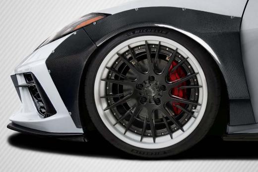 Carbon Creations Gran Veloce Wide Body Front Fender Flares - 4 Pieces