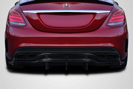 Carbon Creations Weaver Sport Rear Diffuser - 3 Pieces