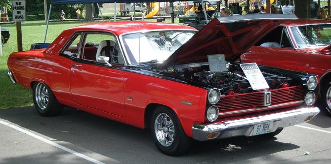 Brad's Righteous Red 1967 Mercury Comet