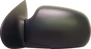 CIPA Manual Remote Mirror - Driver Side Foldaway Non-Heated (Black)