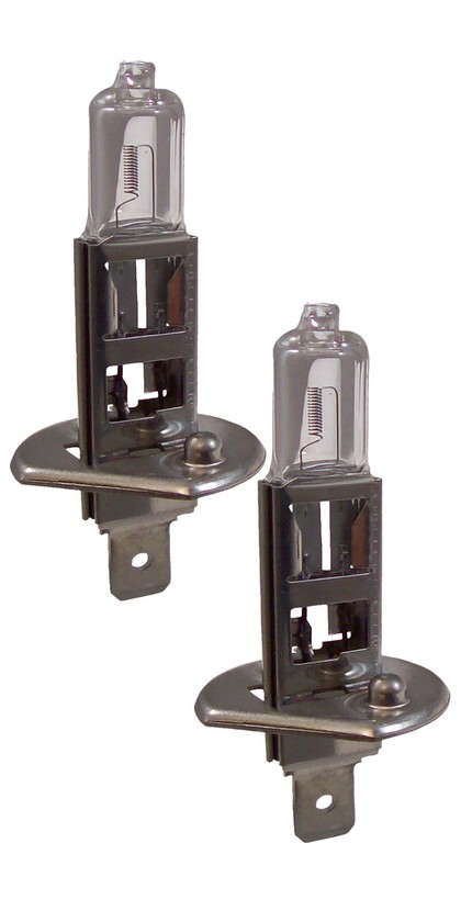 CIPA Vistas H1 Halogen Bulbs - DOT Approved (White)
