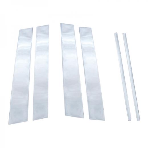 Coast to Coast Pillar Post Covers - Polished Stainless Steel (6-Piece)