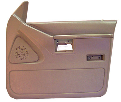 Coverlay Front Door Panels - Full Power - Light Brown
