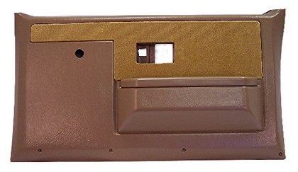 Coverlay Front Door Panels - No Assist Straps - Full Power - Dark Brown