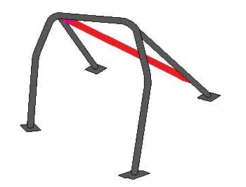 Cusco Safety 21 Roll Cage - 2 Passenger, 5P