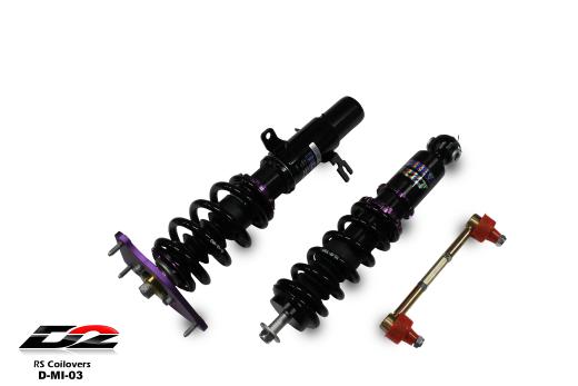 D2 Coilovers - RS Series, 36-Way Adjustable