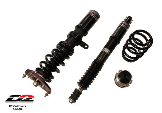D2 Coilovers - RS Series, 36-Way Adjustable